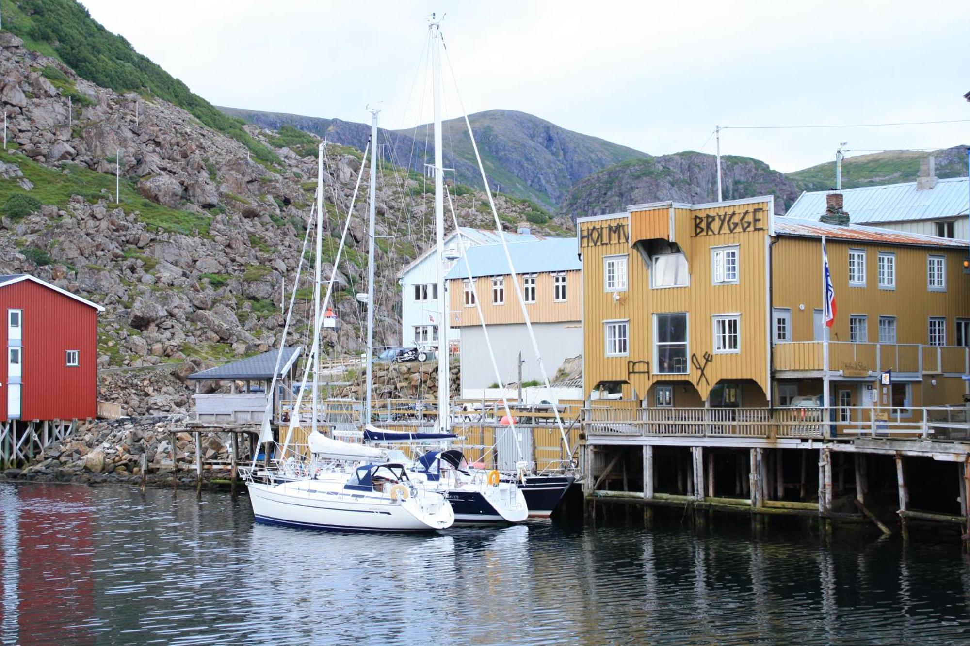 Holmvik Brygge Nyksund Hotel Eksteriør billede
