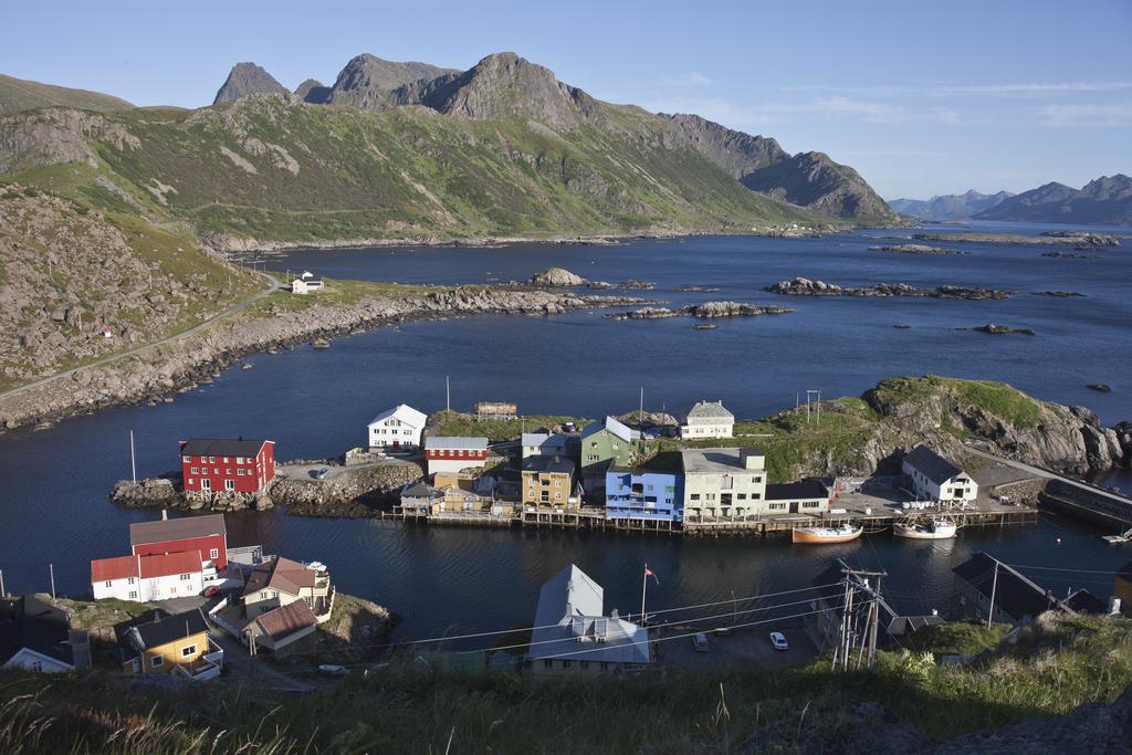 Holmvik Brygge Nyksund Hotel Eksteriør billede