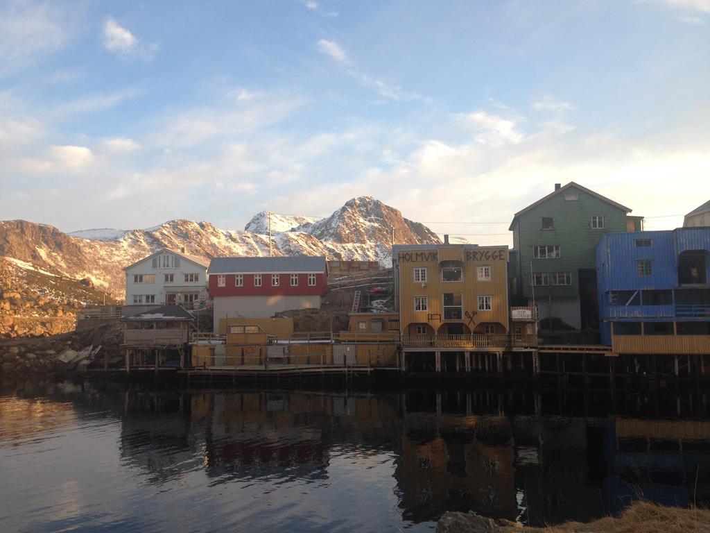 Holmvik Brygge Nyksund Hotel Eksteriør billede